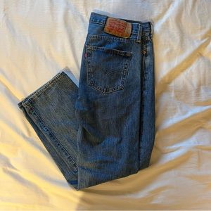 Vintage Levi's 501 Blue Denim Jeans